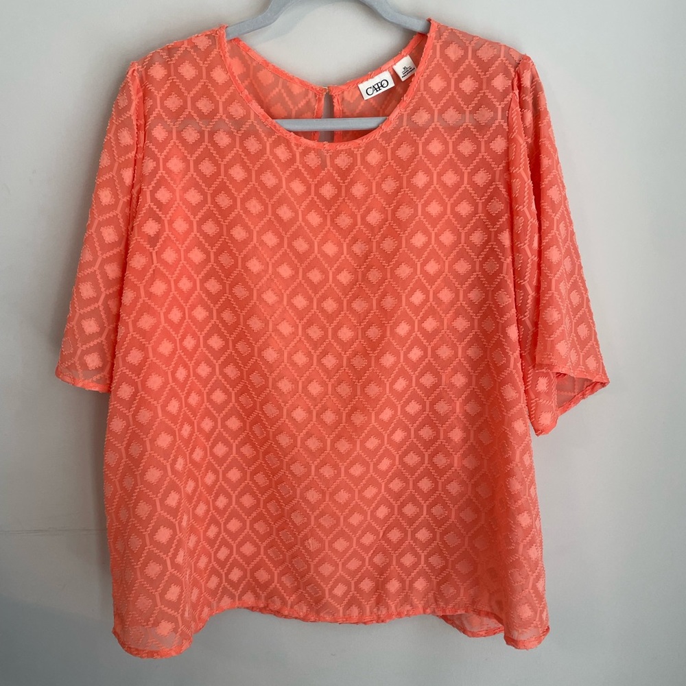 Cato Women’s XL coral top